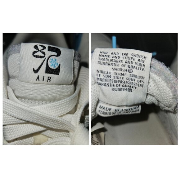 Nike Air Force 1'07 LV8 Sail/Blue Chill-Medium Blue Men Size 11.5 - Picture 14 of 14